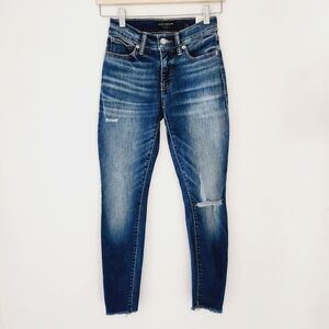 NWT LUCKY BRAND mid rise super skinny ava jeans
